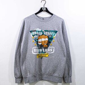 Philly Style Football Broad Street Brawlers Sweatshirt John Welbourn XL
